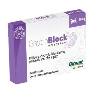 Imagem de Medicamento Gastroblock Biovet 10mg 1 Blister com 10 Comprimidos