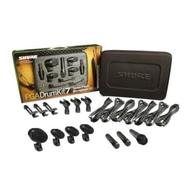 Imagem de Shure PGADRUMKIT7 Kit PGA de Microfone para Bateria com 7 peças
