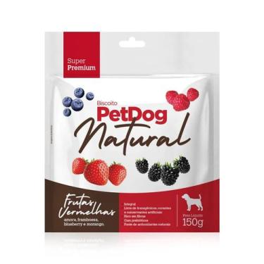 Imagem de Biscoito Pet Dog Natural para Cães Frutas Vermelhas 150g - PETDOG