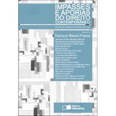 Imagem de Livro - Impasses e aporias do Direito contemporâneo - 1ª edição de 201