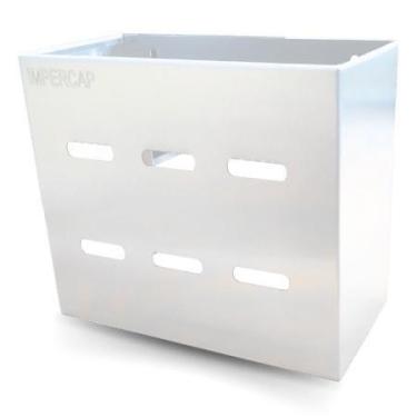 Imagem de Cesto De Folhas Inox Branco - impercap