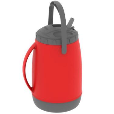 Imagem de Garrafa Térmica Soprano Atacama 2,5 Litros - Vermelha