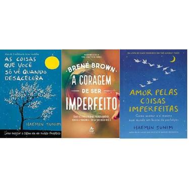 Imagem de KIT 3 LIVROS As coisas que você só vê quando desacelera + A coragem de