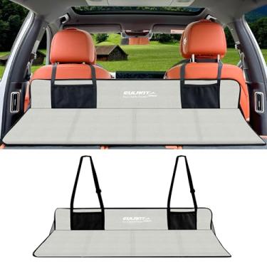 Imagem de EULANT Colchões de ar portáteis para dormir, placa de extensão de colchão de assento traseiro de carro, colchão dobrável para cama de carro, aumenta o espaço do porta-malas de viagem e o espaço de