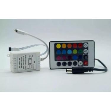 Imagem de Central + RGB controladora 12v de fita 3528/5050  - SN LEDS