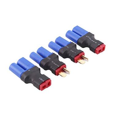Imagem de OliRC 4 peças EC5 para T-Plug estilo macho fêmea adaptador de conector RC (C82-4)