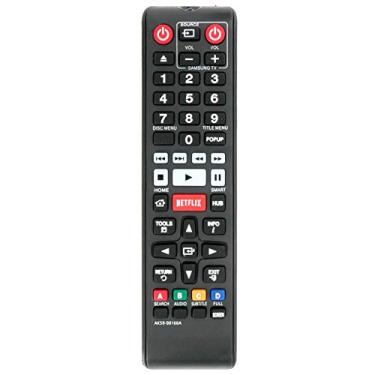 Imagem de AIDITIYMI AK59-00166A Novo controle remoto infravermelho de substituição para leitor de Blu-ray Disc Samsung BD-FM59 BD-FM59C BD-F5900 BD-F7500 BD-F5900 BD-EM59C BD-ES6000 BD-E6500 BD-EM59