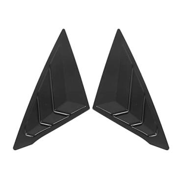 Imagem de Persiana de Veneziana Lateral Preta Brilhante para 11th Gen Sedan 2022, par, Material ABS Durável, Persianas de Cobertura, Proteção contra Arranhões