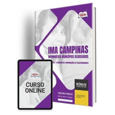 Imagem de Apostila IMA Campinas 2024 - Assistente I - Atendimento e Informações 