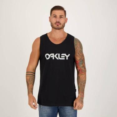 Imagem de Regata Oakley Mark II Preta e Cinza, M