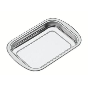 Imagem de Assadeira Tramontina Cosmos Retangular Em Aço Inox 48 Cm 5,8 L Tramont