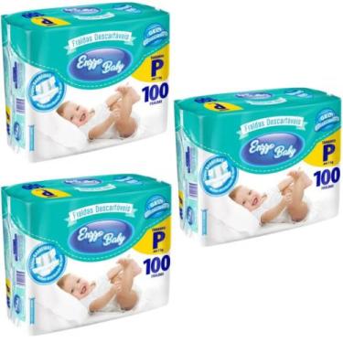 Imagem de KIT 3 PCT Fraldas Descartáveis Atacado Barato Enzzo Baby Pacotão Todos