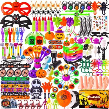 Imagem de Sortimento de brinquedos de festa de Halloween Garma 248 unidades para crianças/adultos