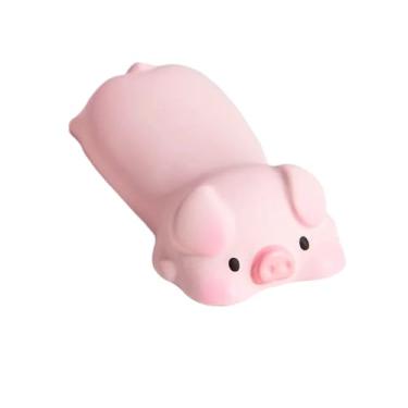 Imagem de Mouse PadAcessórios Para ComputadorAlmofada De Apoio Pulso Mesa Teclado DesenhoAnimado PadrãoAnimal Suporte (ROSA, Médio)