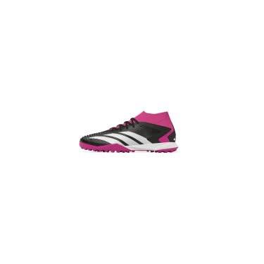 Imagem de adidas Predator Accuracy .1 TF Tênis de futebol, Core Black/Cloud White/Team Shock Pink 2, 11.5 Women/10.5 Men