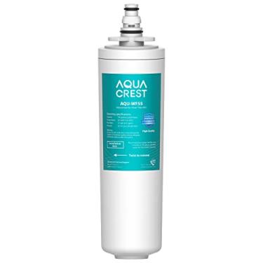 Imagem de Filtro de água AQUACREST 9601, modelo AQU-WF55. Substituição para Moen 9601 ChoiceFlo 9600, 9602, 9500, 9501, 9502, serve para F87400, F7400, F87200, 77200, CAF87255. 4, S55 Série 00 de torneiras Moen