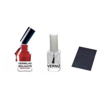 Imagem de Tinta Retoque Tira Risco Carro Kia  -  Vermelho Brilhante - Jhow Adesi