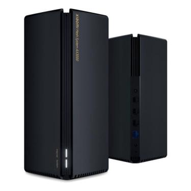 Imagem de Roteador Xiaomi Mesh System Ax3000 Dvb4287gl Wifi 6 (2 Pack) - Preto