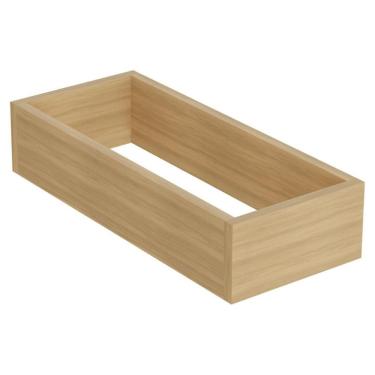 Imagem de Módulo Cozinha Marquesa Kit De Rodapé Multilinha 20x47x10cm Nature