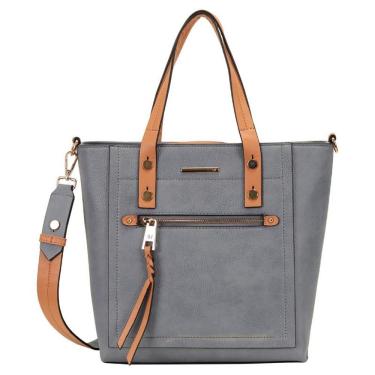 Imagem de Bolsa Satchel Media Cor: Azul