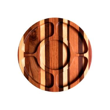 Imagem de Tábua De Frios Phanda 7411 M Redonda 30x350mm Madeira