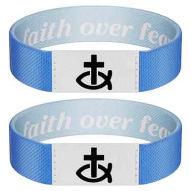 Imagem de Pulseira com versículo da Bíblia, pulseira de Jesus para enriquecimento espiritual, versículo bíblico tocado via smartphone, pulseira cristã para mulheres, homens e adolescentes, 185*15mm, Sem Pedra