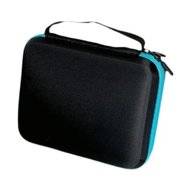 Imagem de menolana Estojo profissional para ioiô, bolsa para armazenamento de bolas, compartimento interno com alça de mão, bolsa protetora para equipamentos de, Azul