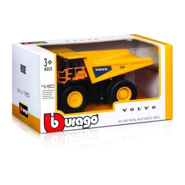 Imagem de Miniatura Caminhão Maisto Volvo 1:60 Construction R100E
