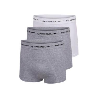 Imagem de Kit com 3 Cuecas Sunga Speedo 4283 Colorido, Branco, M