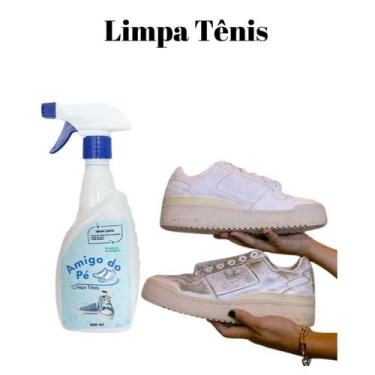 Imagem de Espuma Limpa Tenis Tira Remove Manchas e Sujeiras 500ML - NoBrand