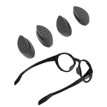 Imagem de SAUCER Almofadas de reposição de nariz para óculos de sol Oakley Clifden OO9440 - cinza padrão + cinza ajuste asiático