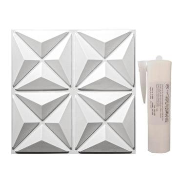 Imagem de Revestimento 3D 2 Colas Pu + 6M² Mini Estrelar Ilove3D