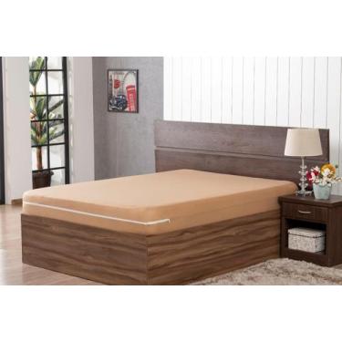 Imagem de Capa De Colchão Casal Padrão - Malha Gel Com Zíper - Belcapas