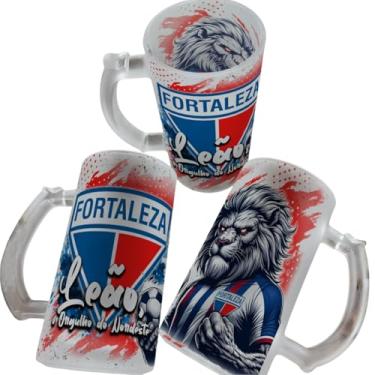 Imagem de Caneca De Chopp De Vidro 475ml Personalizada Com Seu Time (Fortaleza)