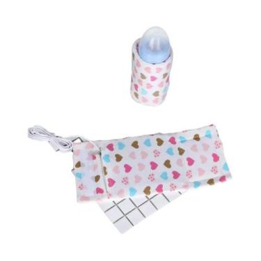 Imagem de Bolsa Aquecedora De Leite Portátil USB Isolada Para Mamadeira De Bebê 