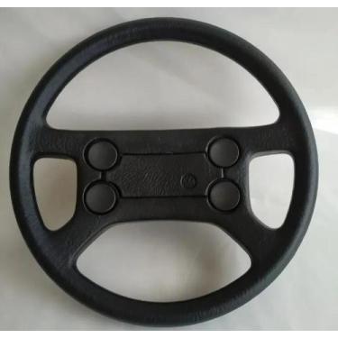 Imagem de Volante 4 Bolas Preto Para Gol Golf Bola Santana Saveiro Voyage G2 G3 