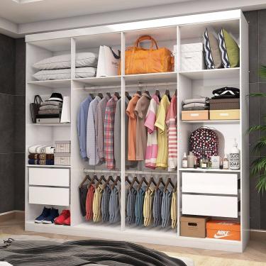 Imagem de Closet Casal Rubi 4 Gavetas Carioca Móveis