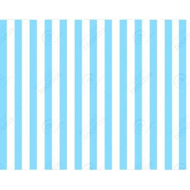 Imagem de Painel em Jacquard Estampado Listrado Azul Bebê, 2,00 x 2,80, 2,00 x 2