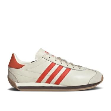 Imagem de Tênis feminino Adidas Country OG, Branco creme/vermelho preamado/marrom escuro, 35