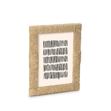 Imagem de PORTA-RETRATO EM POLIRESINA ESTILO FIBRA NATURAL 15X20cm - Mart