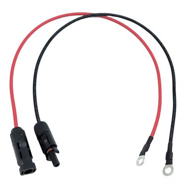 Imagem de THAODE Cabo de painel solar para anel O, cabo de extensão de painel solar de 0,6 m 10AWG para carregador de bateria inversor de gerador solar