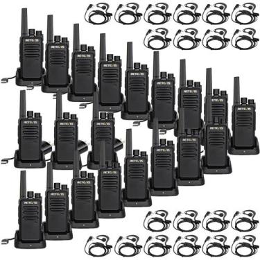 Imagem de Walkie Talkies Retevis RT68 recarregável de longo alcance, pacote com 