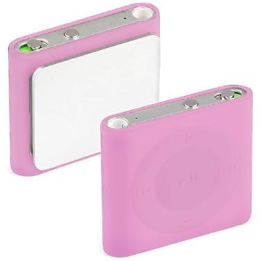Imagem de Capa protetora de silicone macio para iPod Shuffle 4ª geração 4G 6ª 7ª geração (rosa choque)