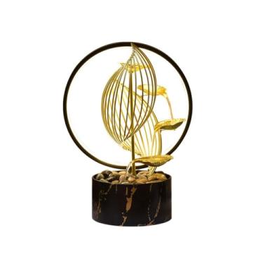 Imagem de XFNVXC Fonte decorativa para uso interno, fonte de mesa, ornamentos de água corrente, fonte de artesanato, decoração de casa, ornamentos, escritório, mesa, fonte, casa