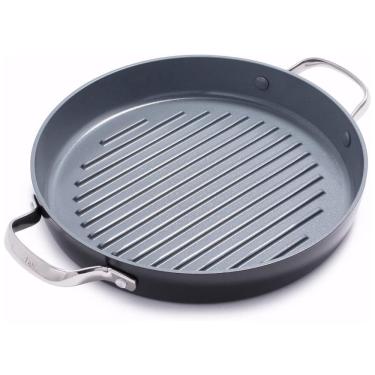 Imagem de Frigideira de Cerâmica Antiaderente por Indução, GREENPAN CC002677 001, Cinza