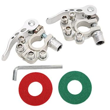 Imagem de Zhjvihx Conectores Terminais de Bateria, Resistência à Corrosão de Cobre Estanhado Terminal de Bateria de Carro para Diâmetro de Fio 4.1-8.2mm
