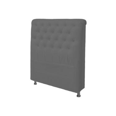 Imagem de Cabeceira Dama 1,40 Cm Para Cama Box Casal Corino Cinza