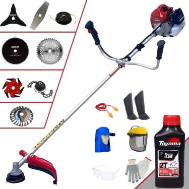 Imagem de Roçadeira 8 Em 1 Bcj521l 52cc 2,5hp + Epi + Óleo Toyama 2t