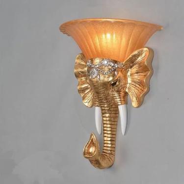 Imagem de Luminária de parede moderna e criativa para sala de estar, quarto, escritório, casa de campo, hotel, quarto infantil, corredor, café, restaurante ocidental, com iluminação LED (Estilo 1)