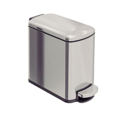 Imagem de Lixeira Tramontina Tipo D Slim Inox Acabamento Acetinado 6 L Tramontina